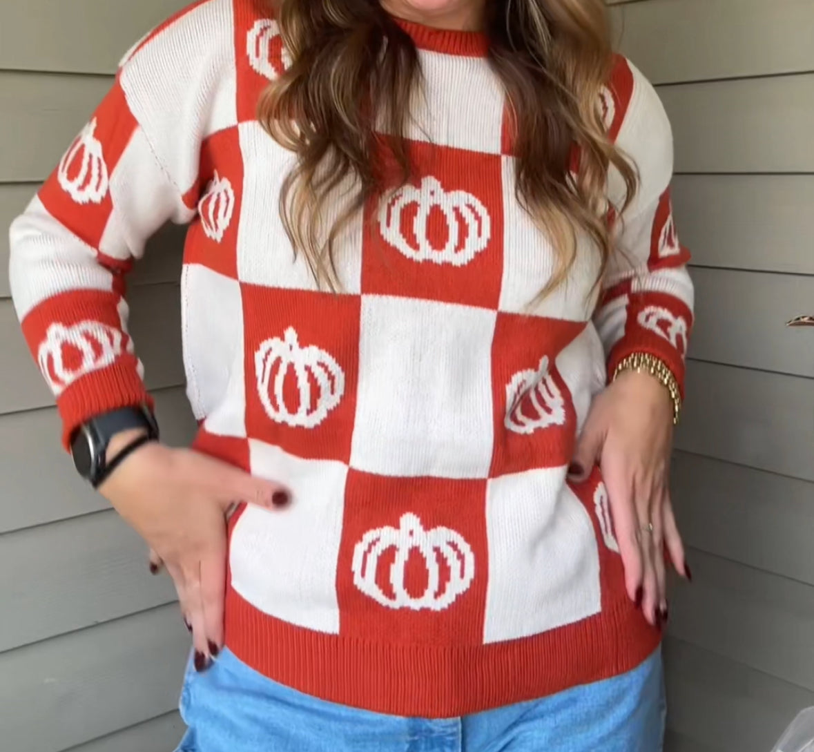 Pumpkin Sweater