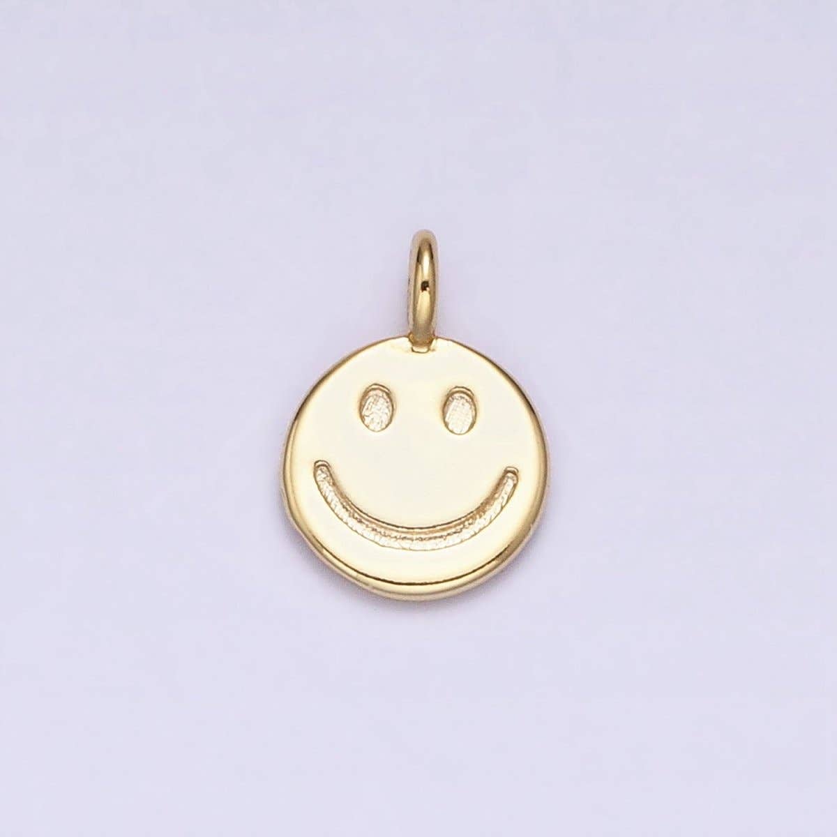 16K Gold Filled Mini Smiley Face Charm
