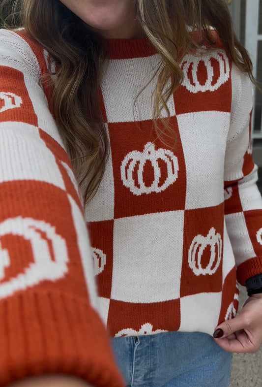 Pumpkin Sweater