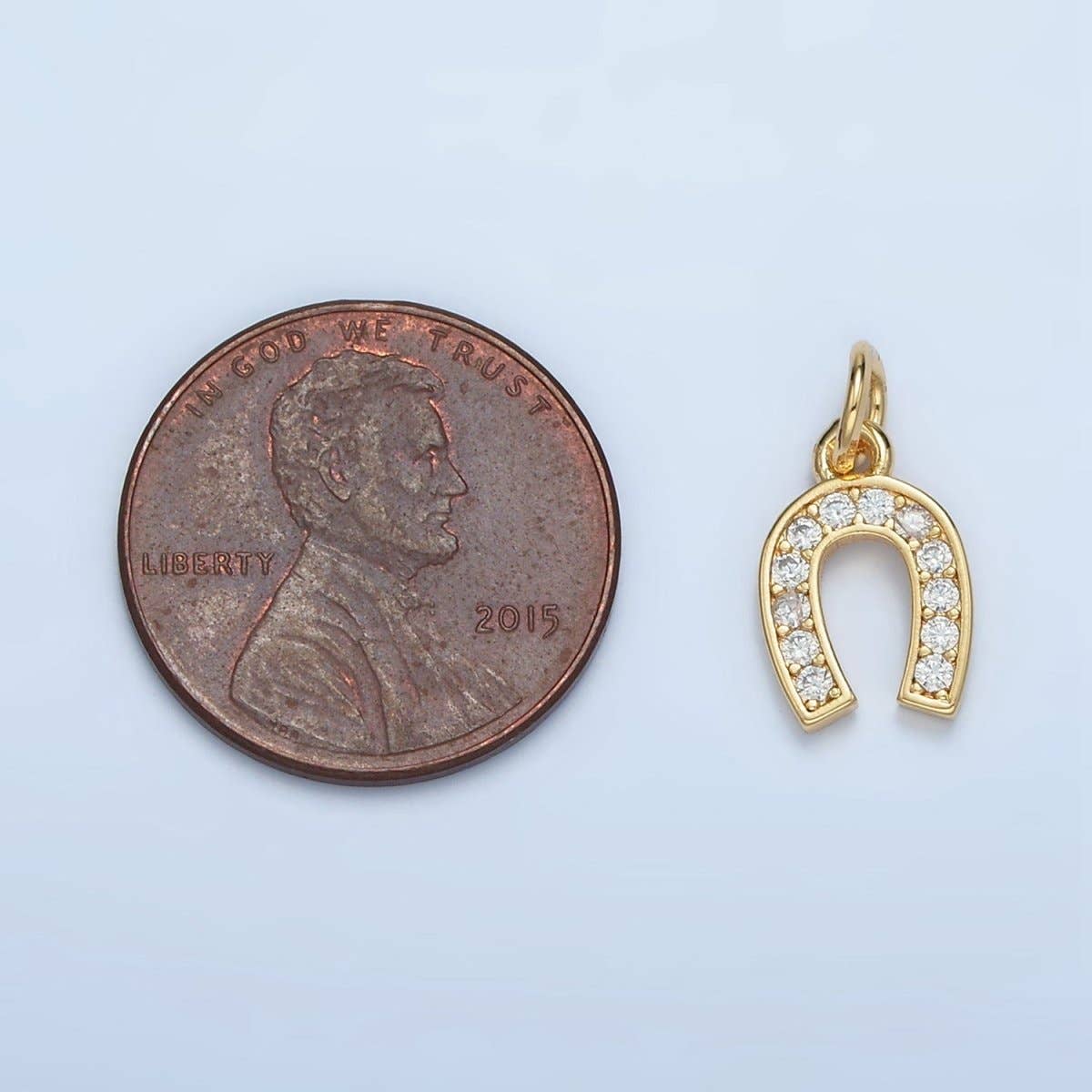 24K Gold Filled Horseshoe Charmm