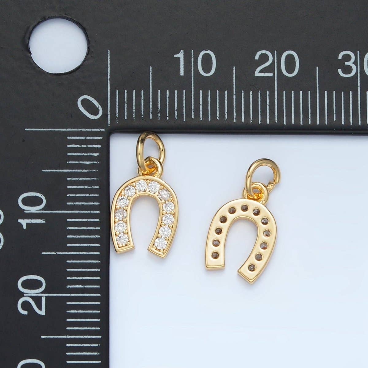 24K Gold Filled Horseshoe Charmm