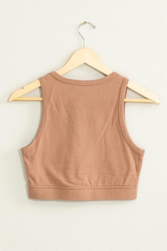 All I Need Cropped Tank Top