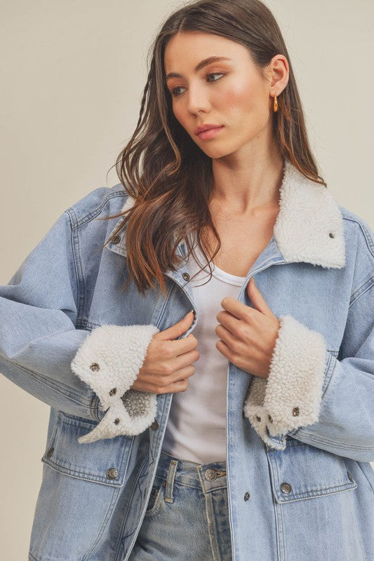 Elevated Worker Denim Jacket