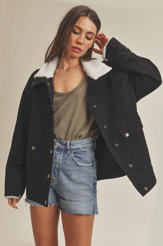 Elevated Worker Denim Jacket