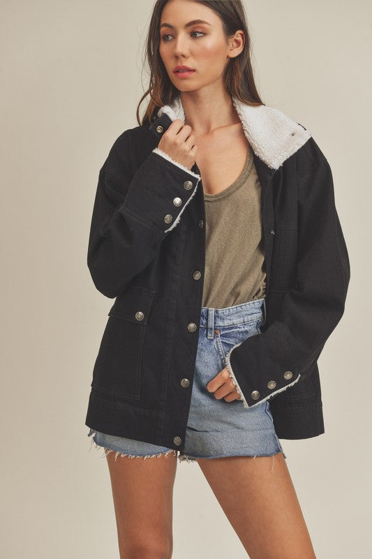 Elevated Worker Denim Jacket