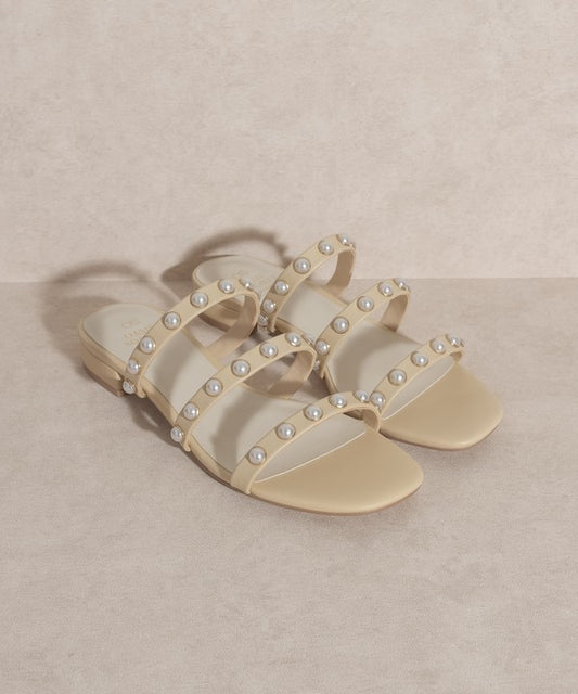 Pearl Flat Sandals