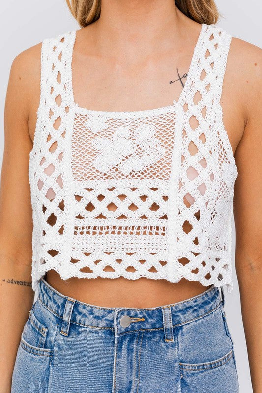 Indifferent Crochet Top