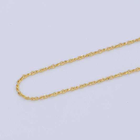 24K Gold Filled Twisted  Cable Link