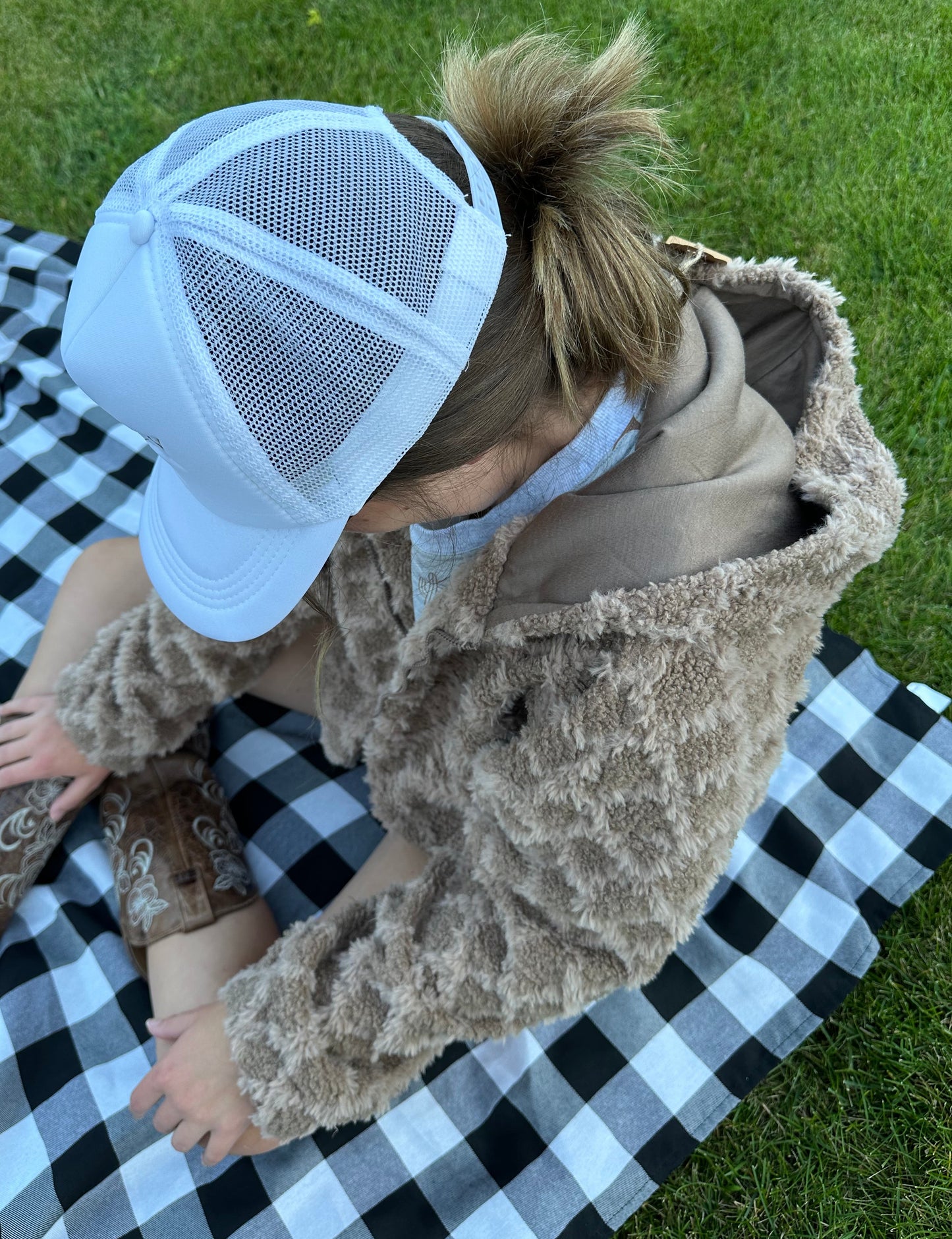 Oversized Fuzzy Jacket