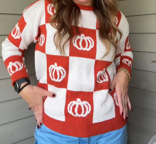 Pumpkin Sweater