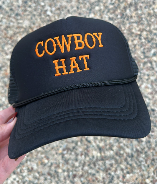 Cowboy Hat Trucker Hat