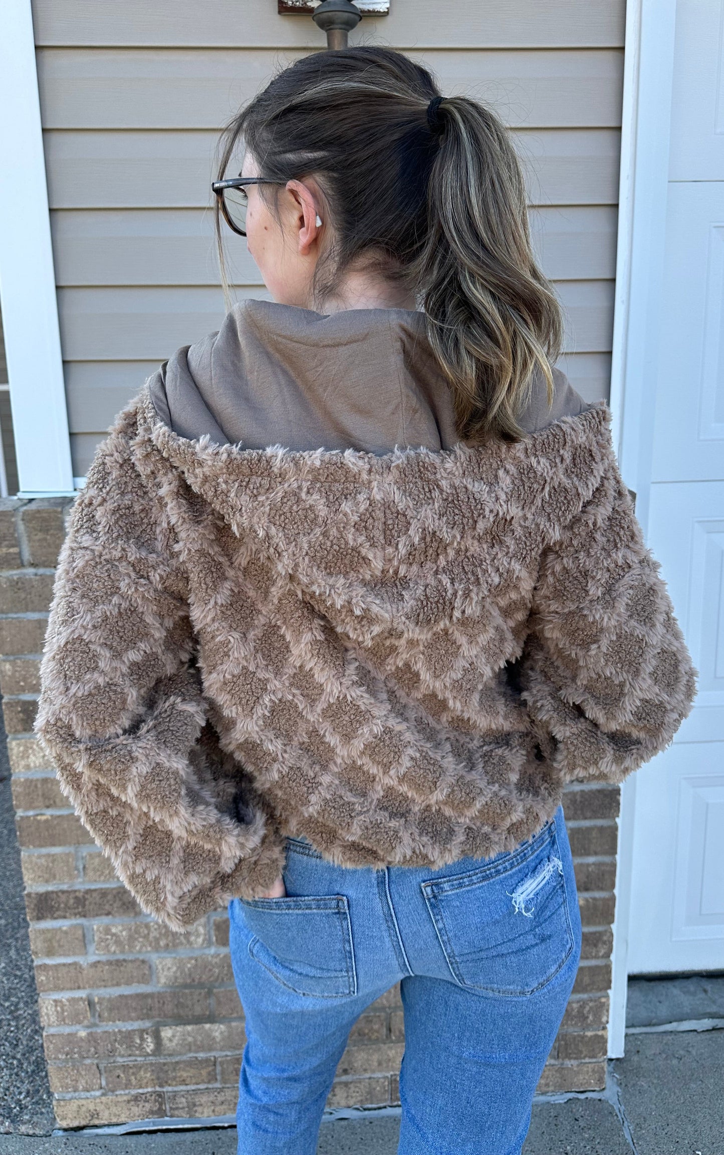 Oversized Fuzzy Jacket