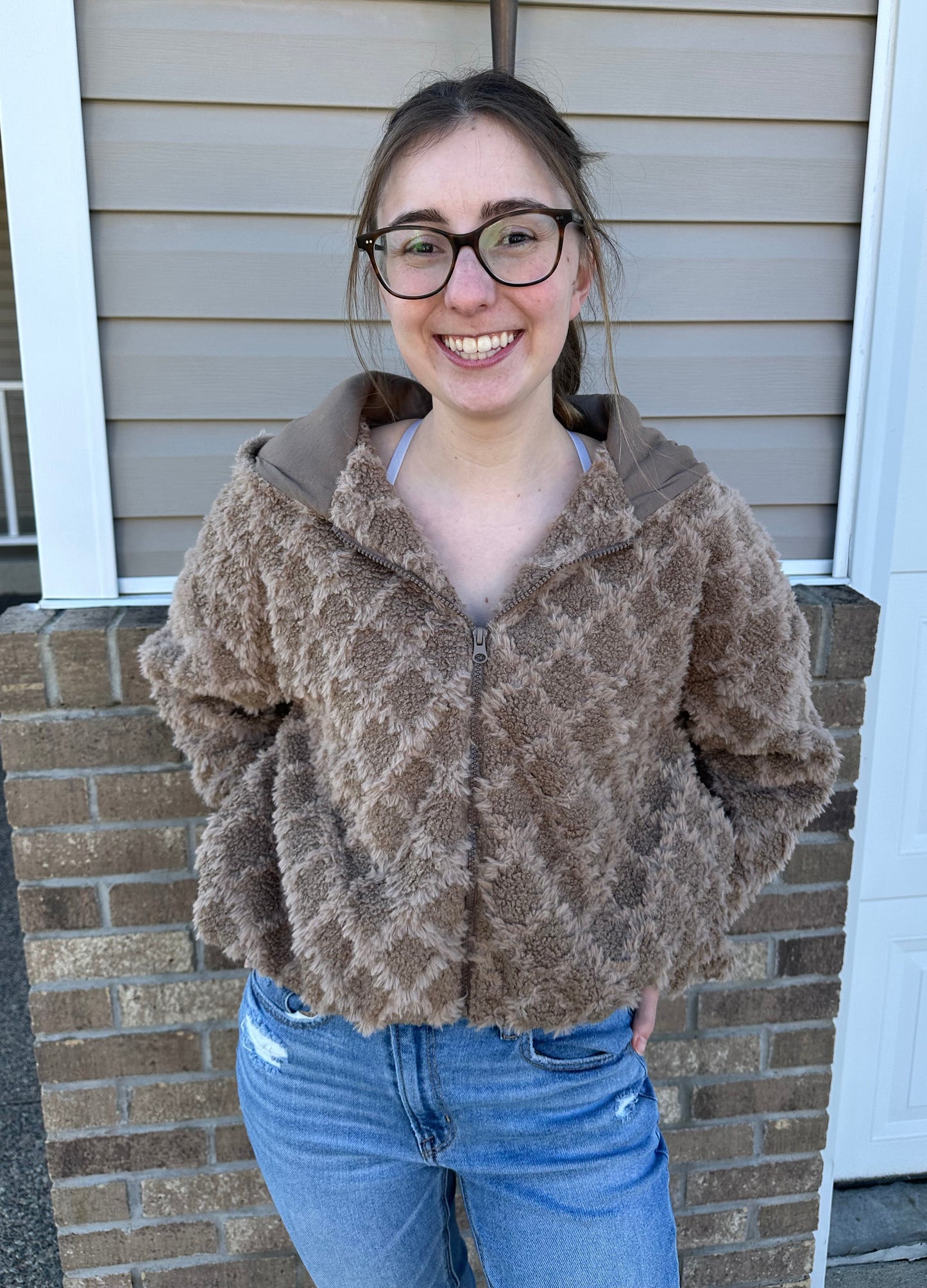 Oversized Fuzzy Jacket