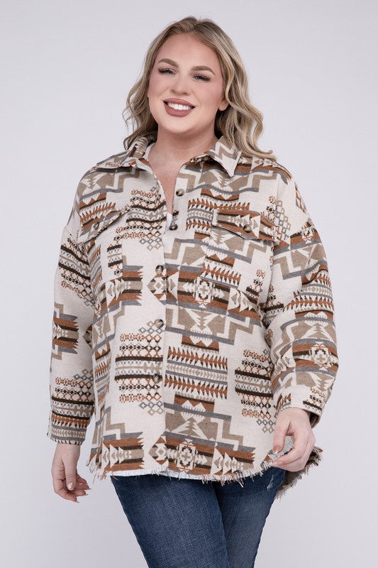 Aztec Western Shacket +