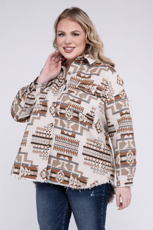 Aztec Western Shacket +